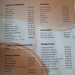 Menu Les feuilles d'or Marrakech June 2023 162817